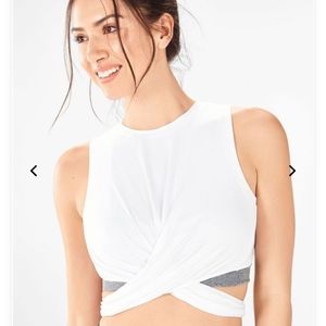 Fabletics Marissa Tie Up Tank, Size Large